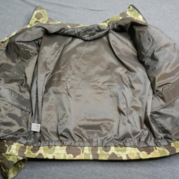 VINTAGE Hodgman Wading Jacket Size XL‎ Duck Frog Camo Nylon Fishing Lakestream - Picture 13 of 16